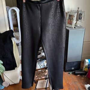 Zara python faux snakeskin leggings - WORN ONCE